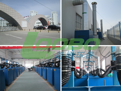 蘭州某學校焊接煙塵凈化系統