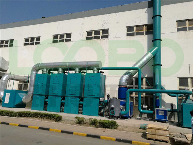 濟南重汽鍛造中心廢氣治理項目順利竣工