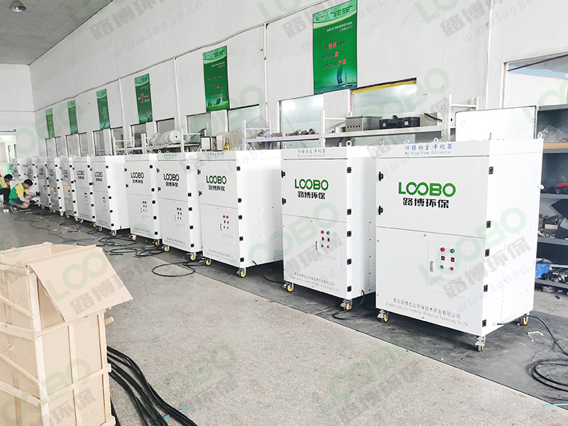 路博環(huán)保新一批LB-JZX移動(dòng)式焊煙凈化器即將銷(xiāo)往美國(guó)