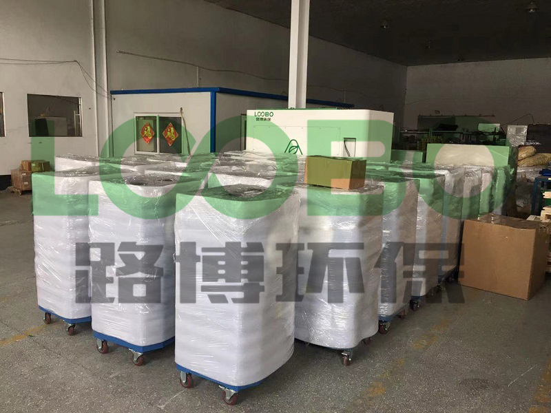 路博環(huán)保一批焊接煙塵凈化器專車發(fā)往客戶現(xiàn)場