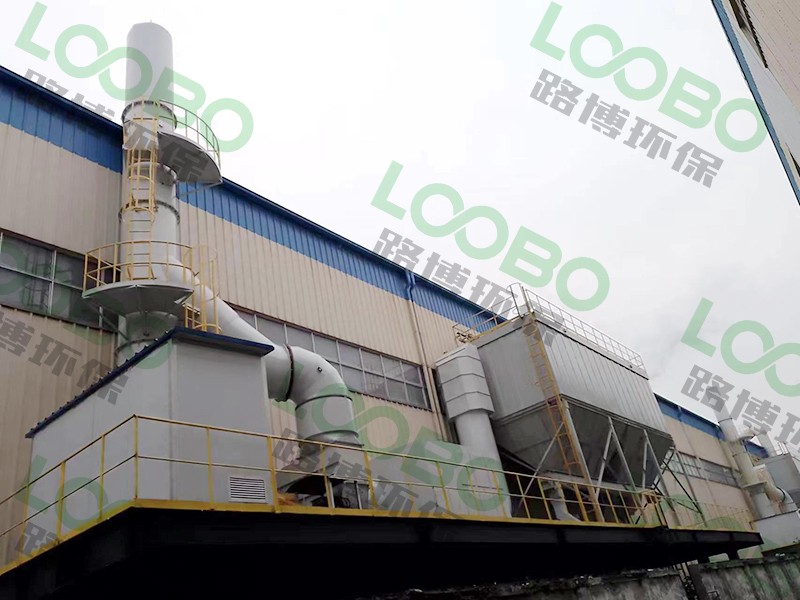 中國某重工集團(tuán)-轍叉鑄造煙塵處理收集項目竣工驗收 (4).jpg